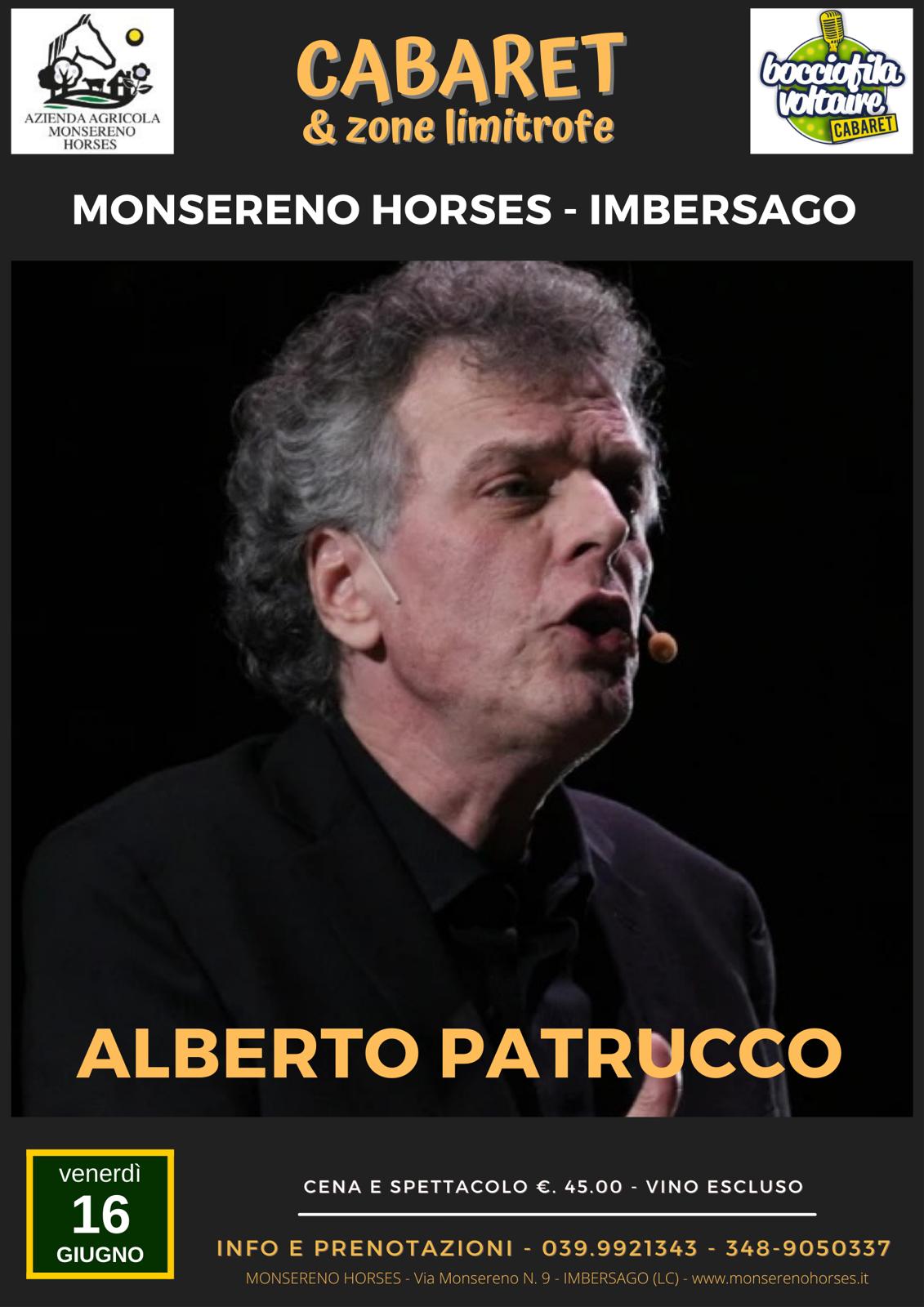 Alberto Patrucco al Monsereno Horses