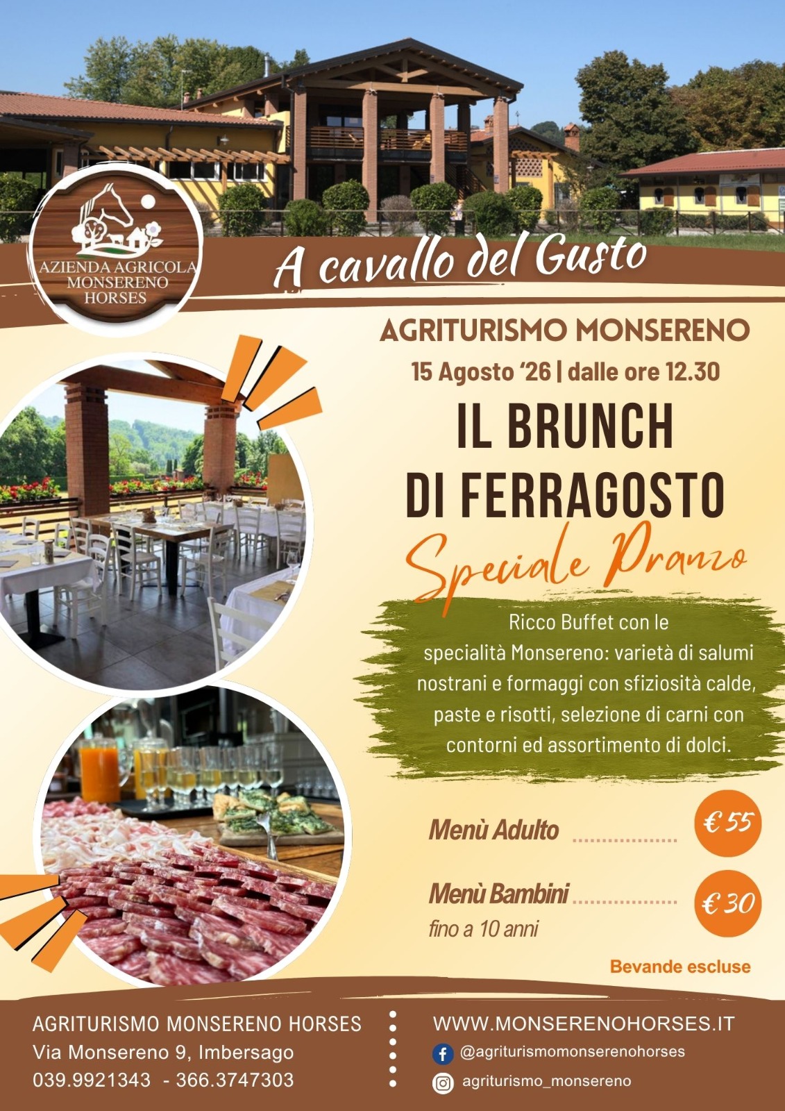 2026_08_15_BrunchFerragosto_MonserenoHorses Giornata Playhorse Halloween